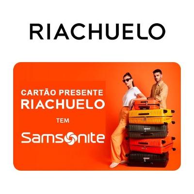 Cartão Presente Riachuelo Samsonite Imediato