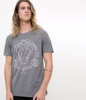 Camiseta com Estampa Harry Potter -  Brilha no Escuro