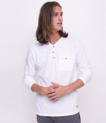 Camiseta Bata com Bolso