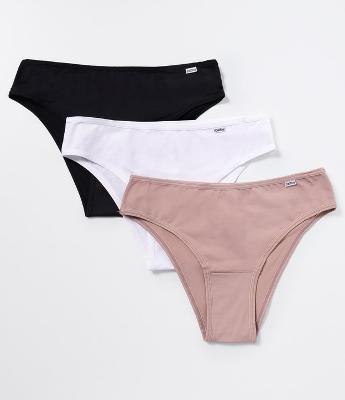 Kit com 3 Calcinhas Biquíni DelRio