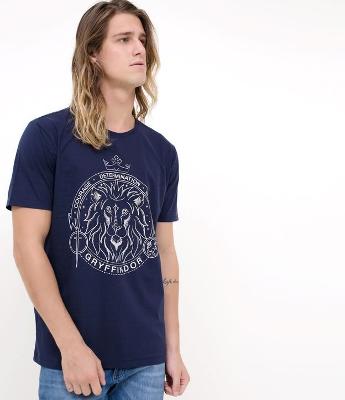 Camiseta com Estampa Harry Potter - Brilha no Escuro