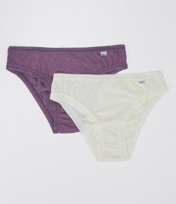 Kit com 2 Calcinhas Biquíni com Renda DelRio