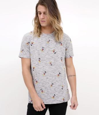 Camiseta com Estampa Mickey