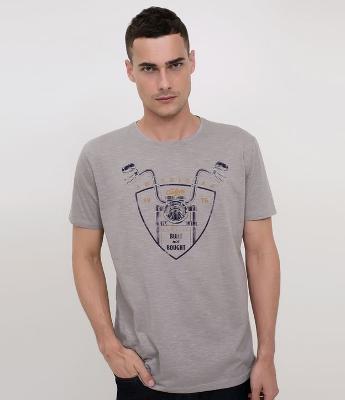Camiseta Comfort com Estampa
