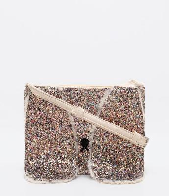 Bolsa Infantil Cachorrinho com Glitter - Tam Único