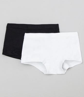 Kit com 2 Calcinha Infantil Boxer - Tam P ao  GG