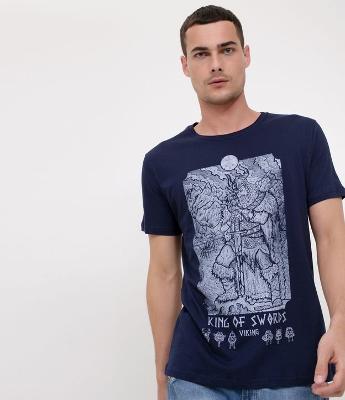 Camiseta Comfort com Estampa