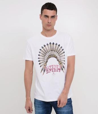 Camiseta Comfort com Estampa