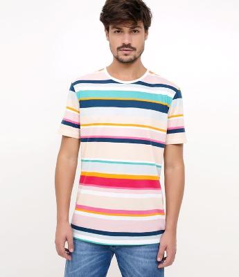 Camiseta Listrada