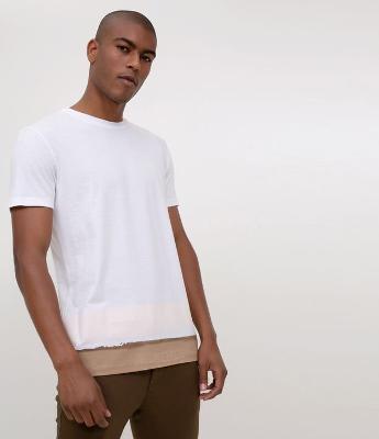 Camiseta com Listra em Algodão Peruano