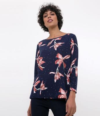 Blusa Floral Poá 