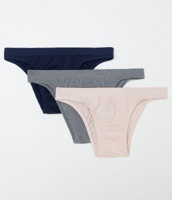 Kit com 3 Calcinhas Tanga Sem Costura Trifil 
