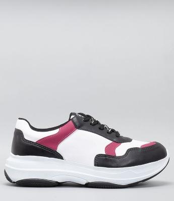 Tênis Feminino Chunky Recortes Via Marte