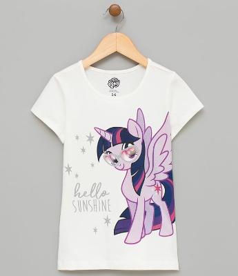 Blusa Infantil Estampa do My Little Pony - Tam 4 a 12