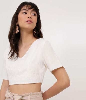 Blusa com Bordado