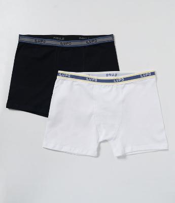 Kit com 2 Cuecas Boxer Lupo
