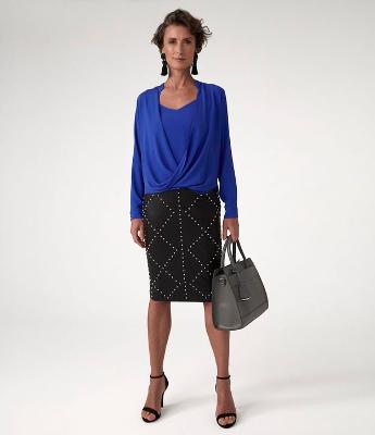 Blusa com Transpasse Frontal