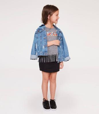 Blusa Infantil Estampa Mickey - Tam 4 a 14
