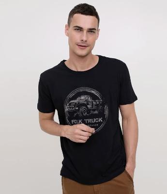 Camiseta Comfort com Estampa
