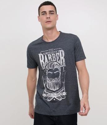 Camiseta Comfort com Estampa