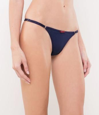 Calcinha String Texturizada com Renda