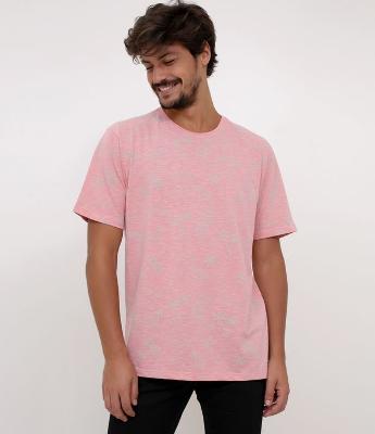 Camiseta Estampada Tropical