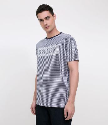 Camiseta Regular Listrada