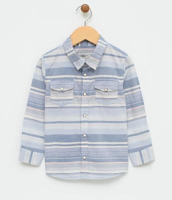 Camisa Infantil em Listras - Tam 1 a 4