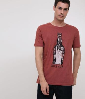 Camiseta Comfort com Estampa