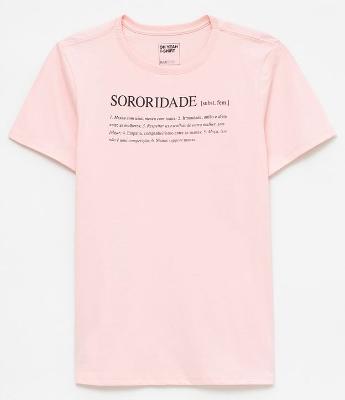 Blusa Estampada com Sororidade