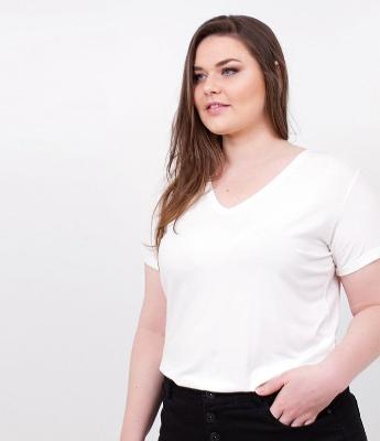 Blusa Básica Curve & Plus Size