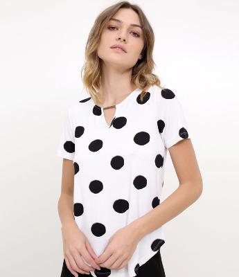 Blusa Poá com Detalhe Canutilho