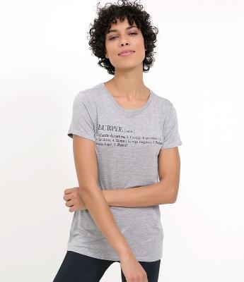 Camiseta Esportiva com Estampa Burpee 