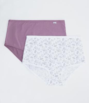 Kit com 2 Calcinhas Altas Del Rio 