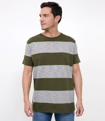Camiseta Comfort Listrada
