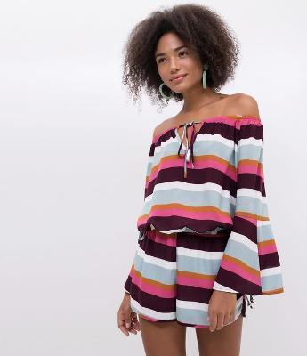 Blusa Listrada 