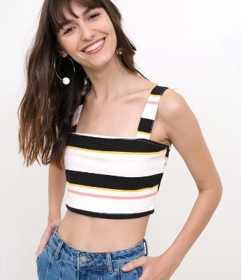 Regata Top Cropped Listrada