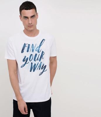 Camiseta Comfort com Estampa