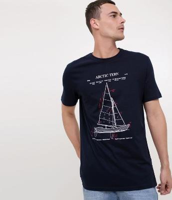 Camiseta Comfort com Estampa