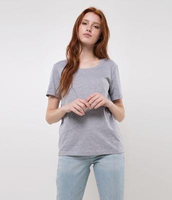 Blusa Básica Gola Careca