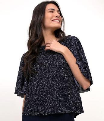 Blusa Poá em Jersey