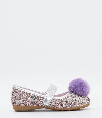 Sapatilha Infantil com Glitter Póim - Tam 20 ao 27